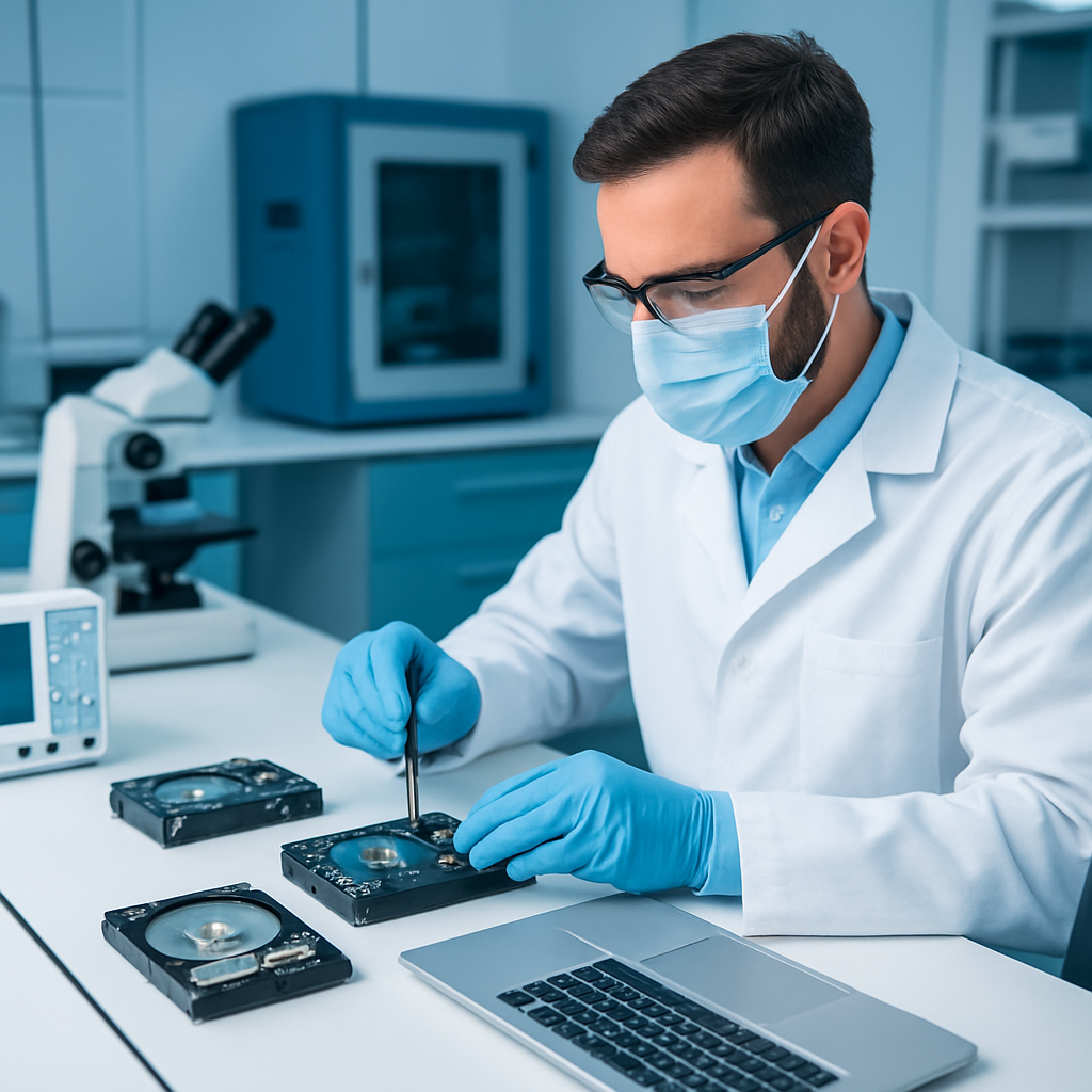 Professional data recovery lab